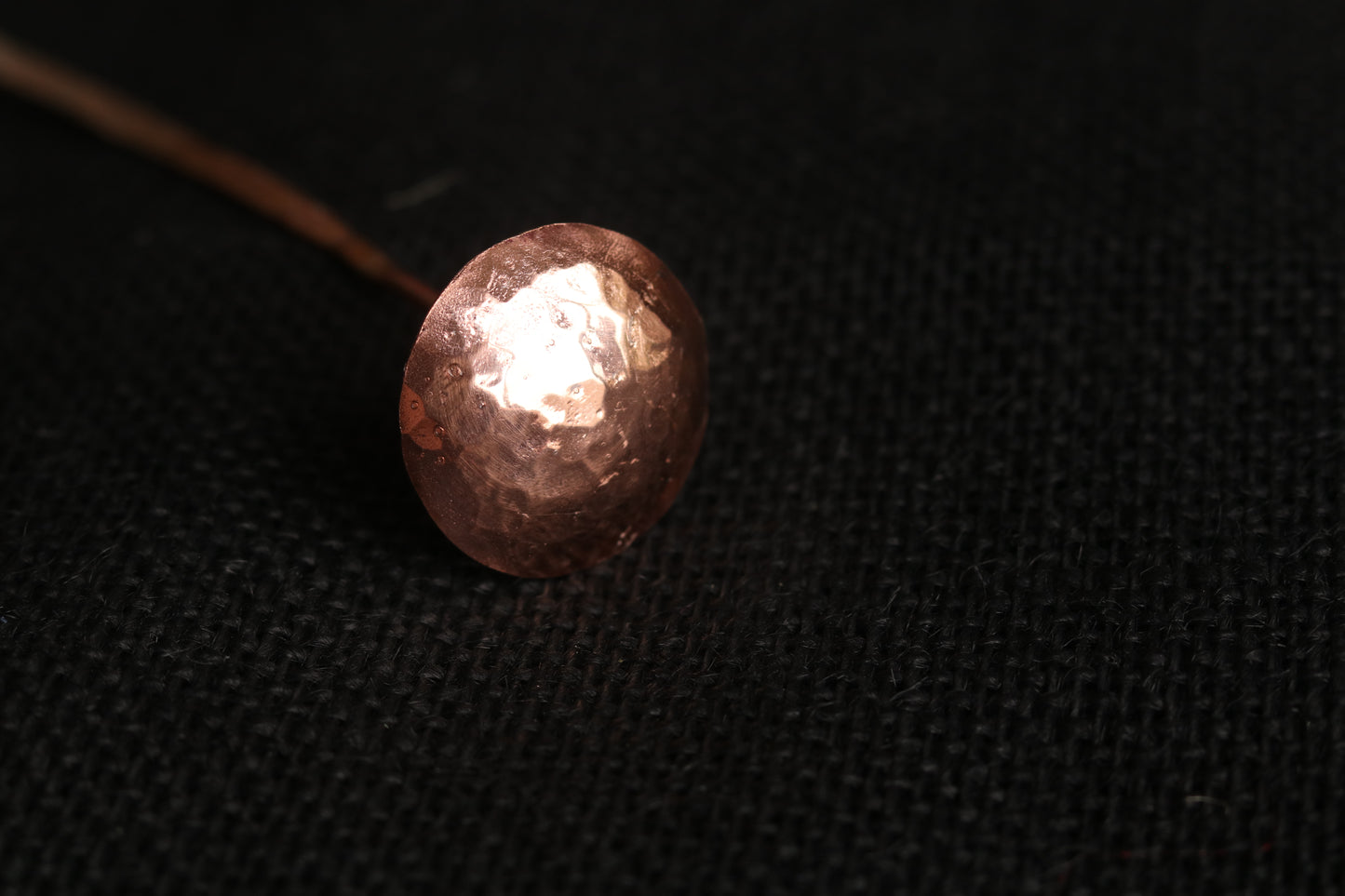 Small Copper Bookmark- Mushroom