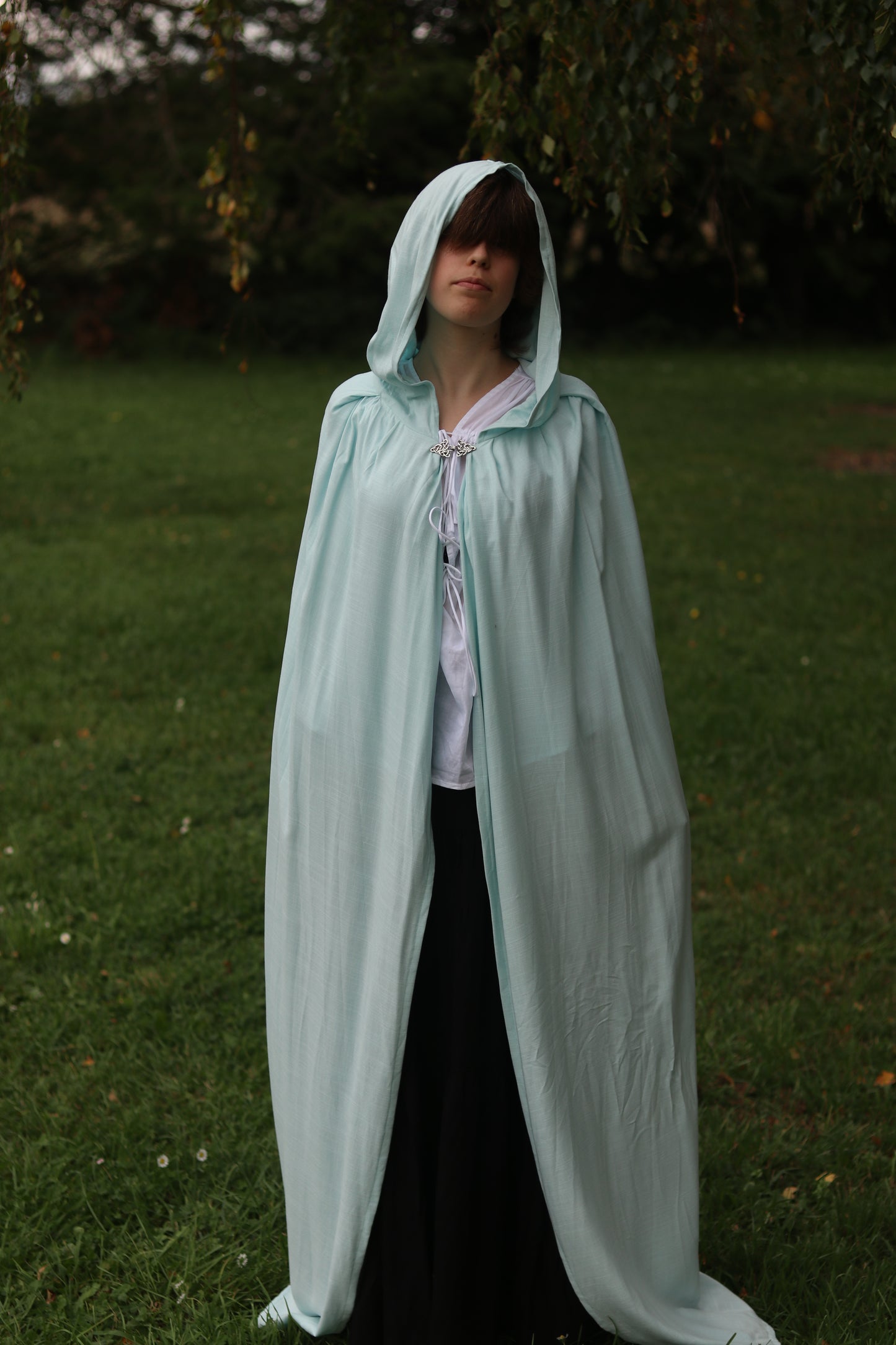 Mistwalker Cloak - Pale Blue