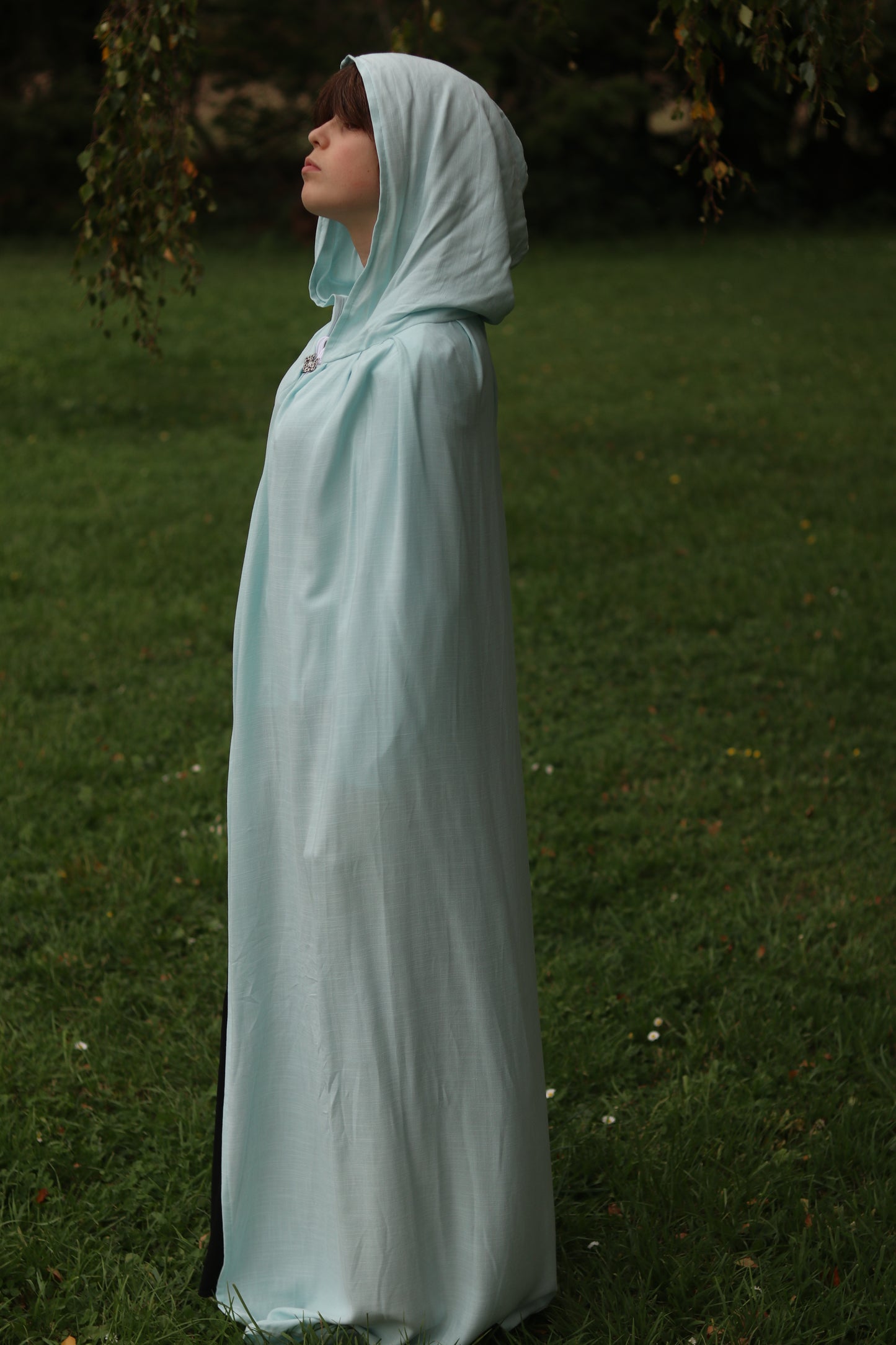 Mistwalker Cloak - Pale Blue