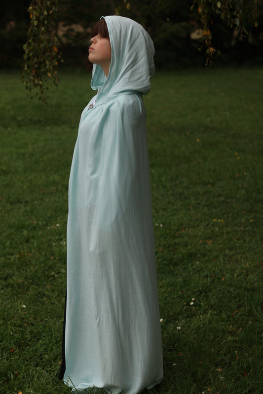 Mistwalker Cloak - Pale Blue