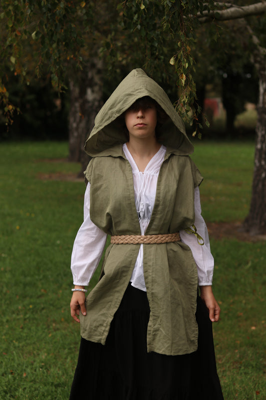 Lorewoven Open Vest Cloak
